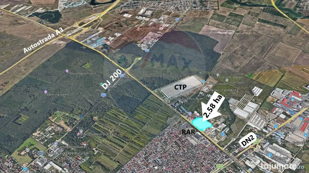 Teren 25,895mp Voluntari / Soseaua De Centura