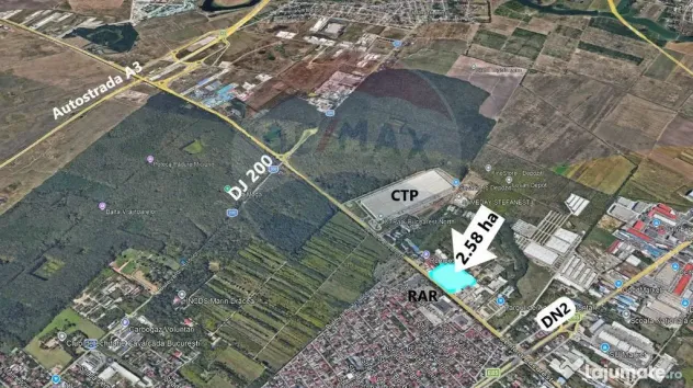 Teren 25,895mp Voluntari / Soseaua De Centura