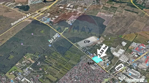 Teren 25,895mp Voluntari / Soseaua De Centura