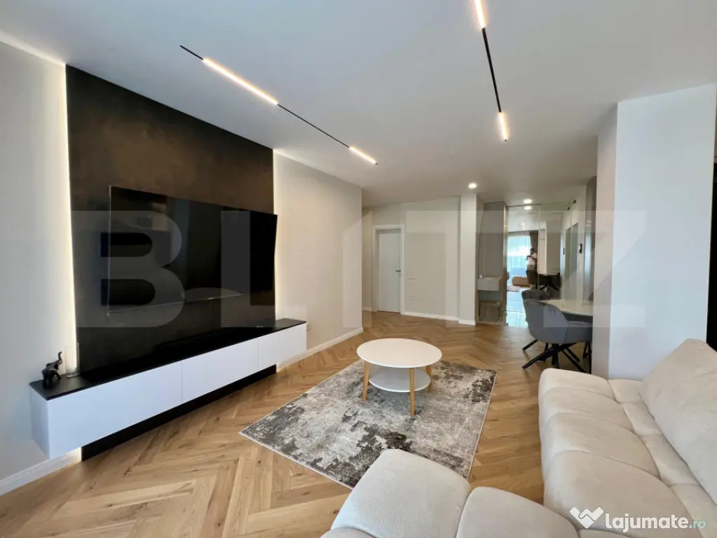 Apartament 2 Camere Premium | Bloc Nou | Bună Ziua | Mobila