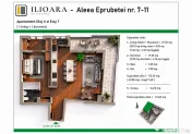2 camere, 67 mp, 500 m metrou Nicolae Grigorescu (Ilioara), Park Lake 