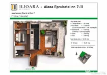 2 camere, 67 mp, 500 m metrou Nicolae Grigorescu (Ilioara), Park Lake