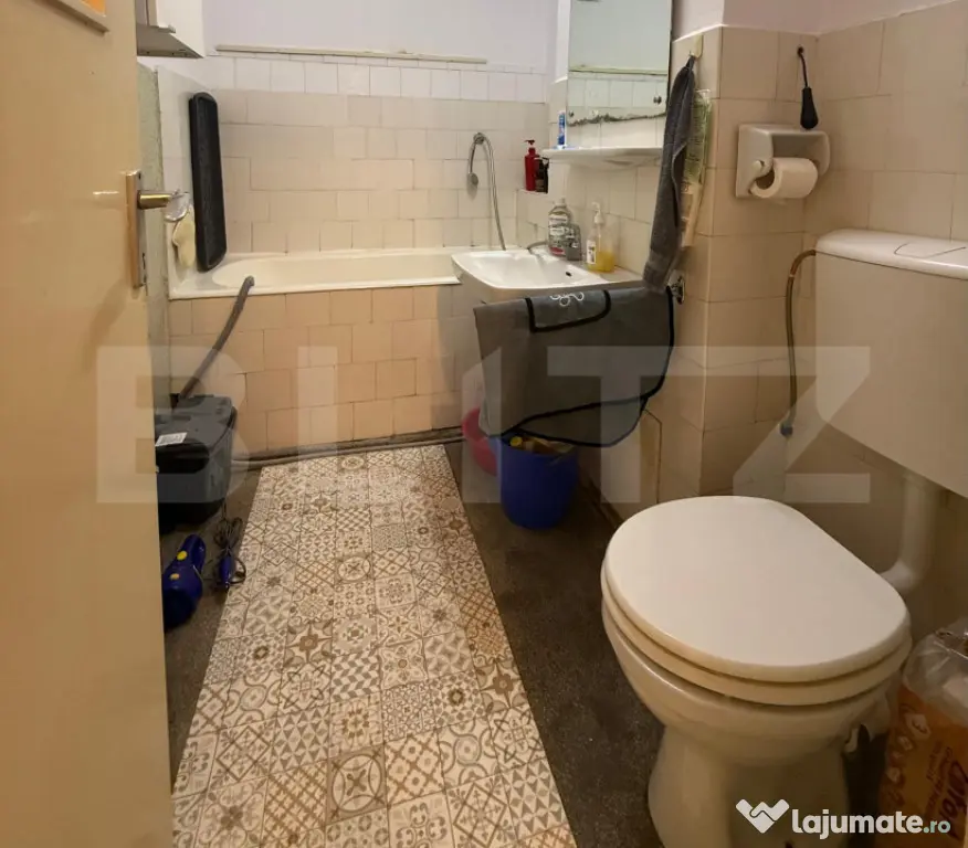 Apartament 2 camere, etaj 3, parcare, mobilat si utilat - zo