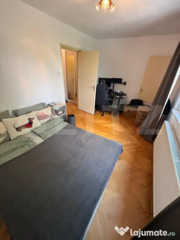 Apartament 2 camere, etaj intermediar, Gemenii, parcare, mob