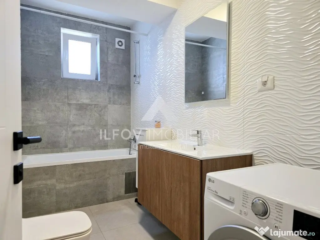 Apartament 2 camere, spatii generoase, 77mp, utilat si mobil