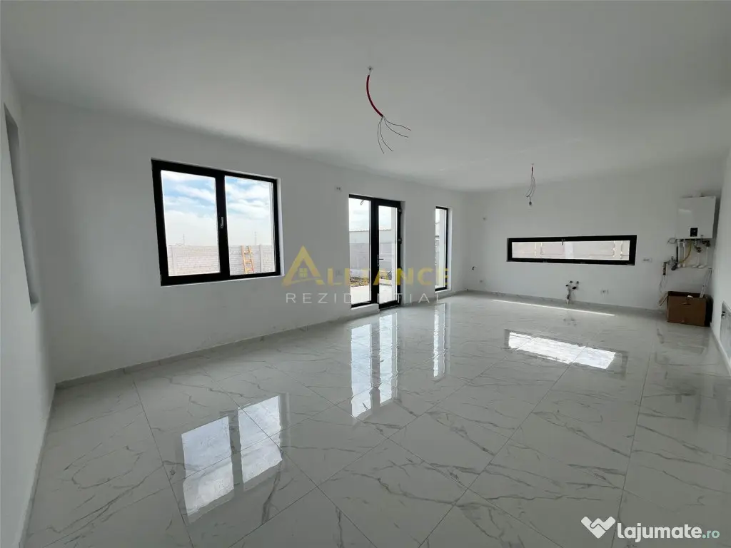 Casa individuala - 3 camere--90 mp utili -Teren 427 mp