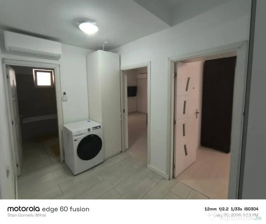 Închiriez apartament 3 camere – 83 mp utili + balcon 7 mp, Dudu