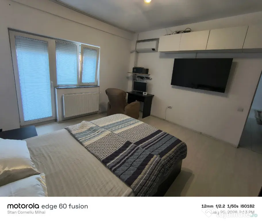 Închiriez apartament 3 camere – 83 mp utili + balcon 7 mp, Dudu
