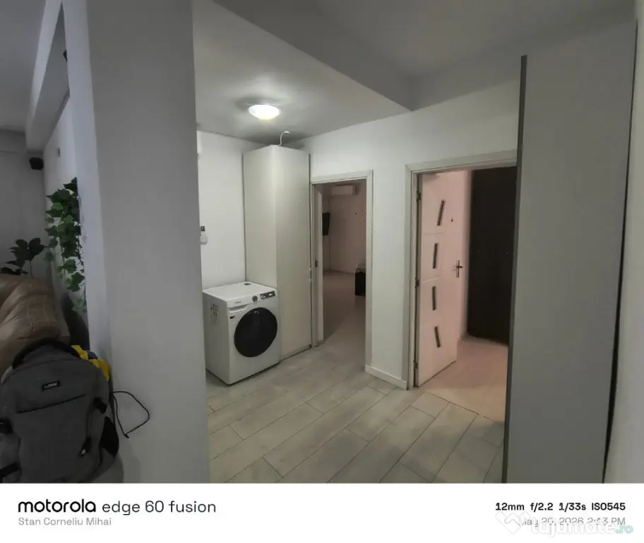 Închiriez apartament 3 camere – 83 mp utili + balcon 7 mp, Dudu