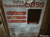 Boxe sistem 2.1 cu subwoofer activ