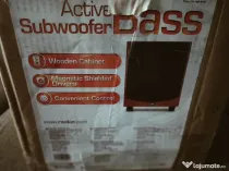 Boxe sistem 2.1 cu subwoofer activ
