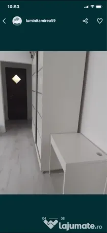 Închiriez apartament 3 camere /Valea Ialomițe.