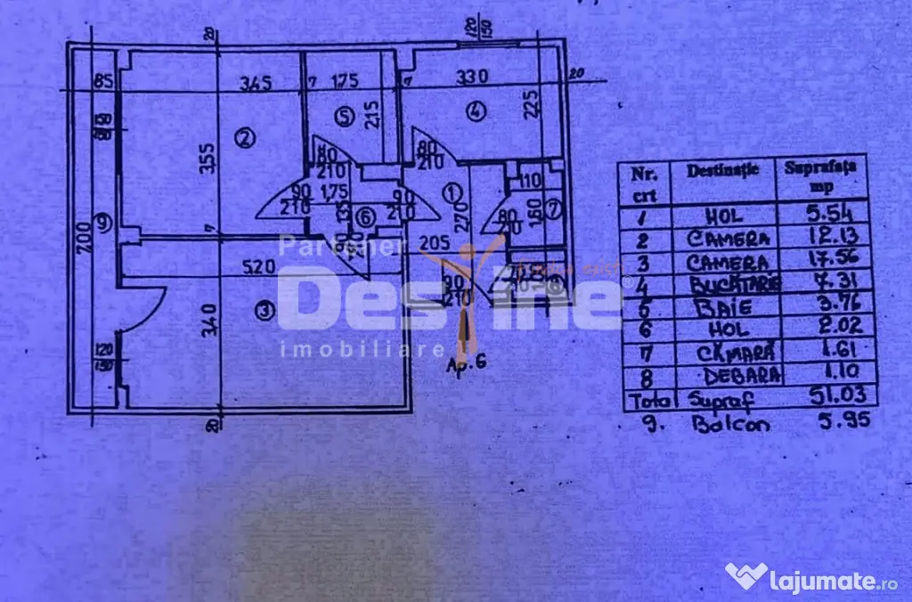 APARTAMENT 2 CAMERE MODERN SI SPATIOS | 57mp| 13 SEPTEMBRIE