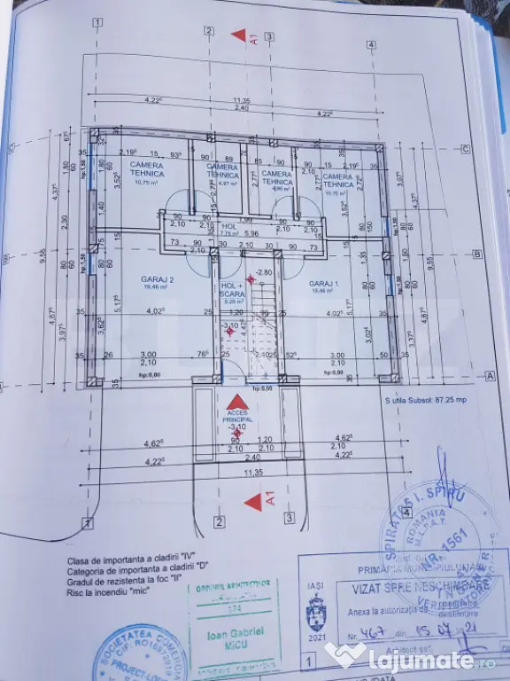 Vilă 420 mp utili cu vedere panoramică asupra Iașului | C