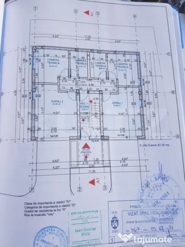 Vilă 420 mp utili cu vedere panoramică asupra Iașului | C