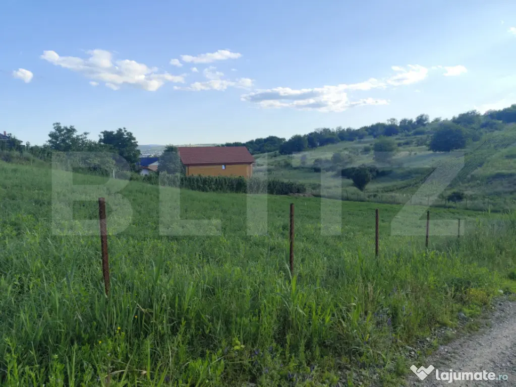 Teren 1529 mp Valea Lupului, pozitie deosebita