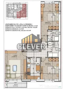 Apartament 3 Camere decomandat, Comision 0, Theodor Pallady