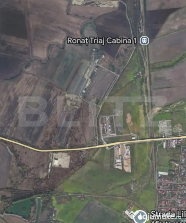 Teren extravilan arabil de vânzare – 20.000 mp la ieșire