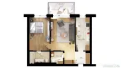 Tunari Sunlight Residence 2 Camere Modern
