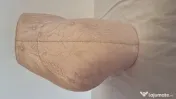Manechin Șezut Original Victoria's Secret - Nude Floral Fishnet 