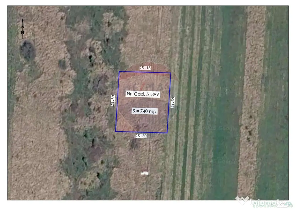 Teren intravilan de vânzare – 740 mp, Oșorhei, județ... - Osorhei (Bihor)