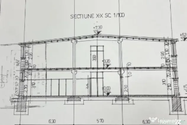 Hală Industrială de Vânzare, 2200 mp – Bariera Vâlcii - Craiova (Dolj)
