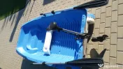 Barca pescuit cu motor electric 