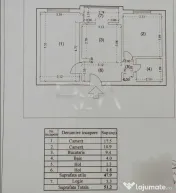 2 camere, 5/8, centrala noua, 51mp, -Gorjului 