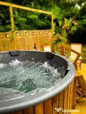 Ciubăr din fibră de sticlă 4-6 persoane | Jacuzzi | Hidromasaj 