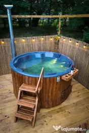 Ciubăr din fibră de sticlă 4-6 persoane | Jacuzzi | Hidromasaj 