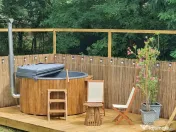 Ciubăr din fibră de sticlă 4-6 persoane | Jacuzzi | Hidromasaj 