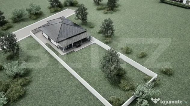 Casa individuala, 110 mp, 700 teren, zona Arex