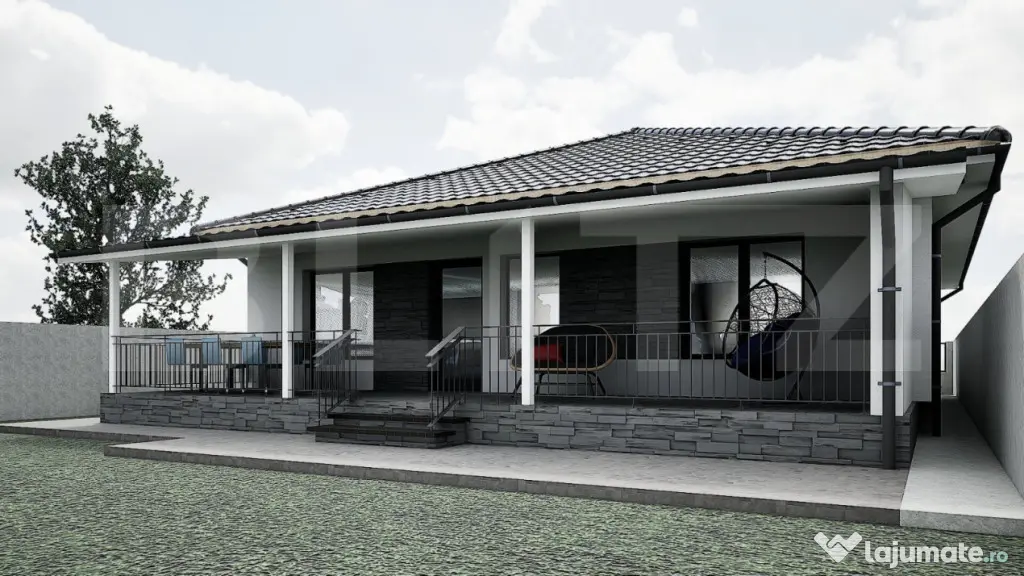 Casa individuala, 110 mp, 700 teren, zona Arex