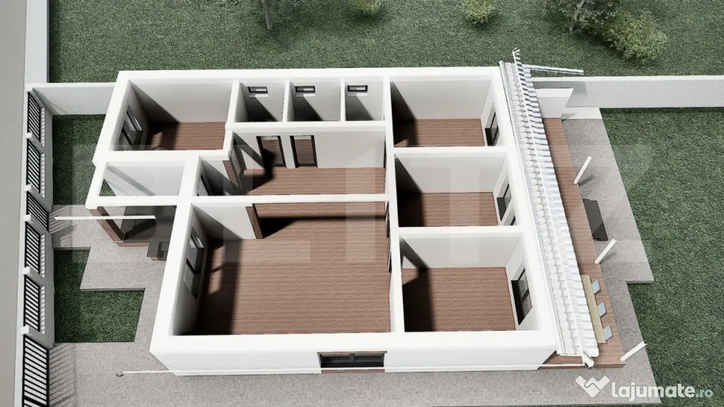Casa individuala, 110 mp, 700 teren, zona Arex
