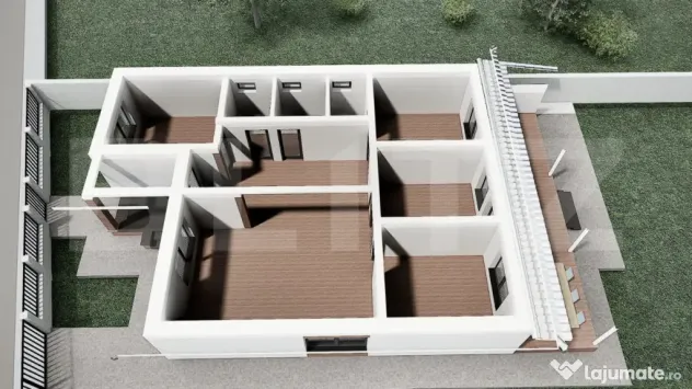 Casa individuala, 110 mp, 700 teren, zona Arex
