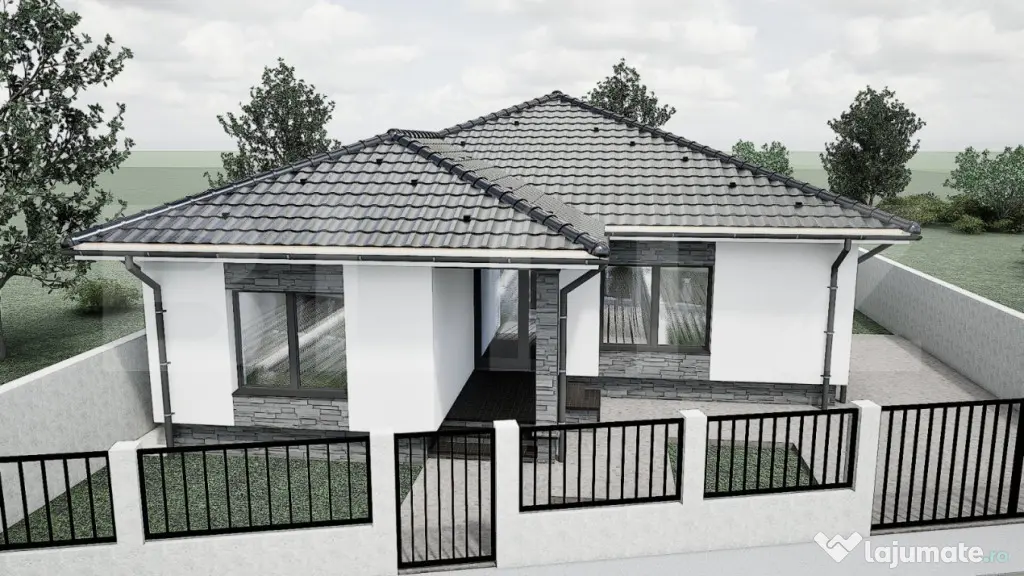 Casa individuala, 110 mp, 700 teren, zona Arex