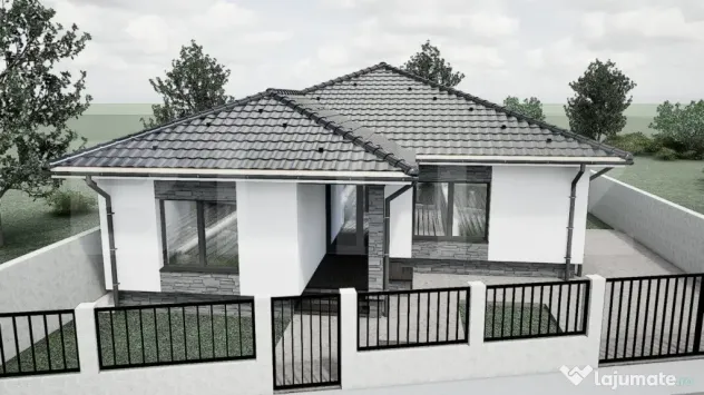 Casa individuala, 110 mp, 700 teren, zona Arex