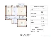 Apartament 3 camere Sanpetru 