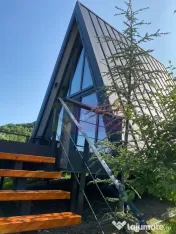 Cabane A frame + Teren 6000 mp | Proprietate deosebita, NOU 