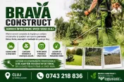 BRAVA CONSTRUCT – Întreținere spații verzi Cluj