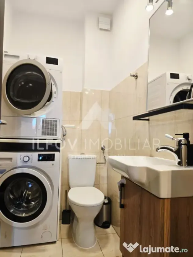 Apartament 2 camere Otopeni, utilat si mobilat, 2bai, parcar