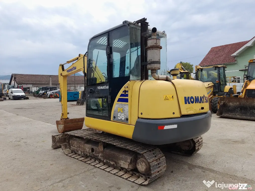 Miniexcavator Komatsu PC56, 2007, 5,6 tone