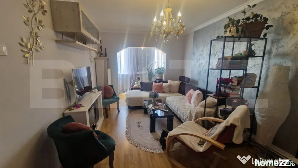 Apartament 4 camere lux Codlea, etaj intermediar, mobilat, p