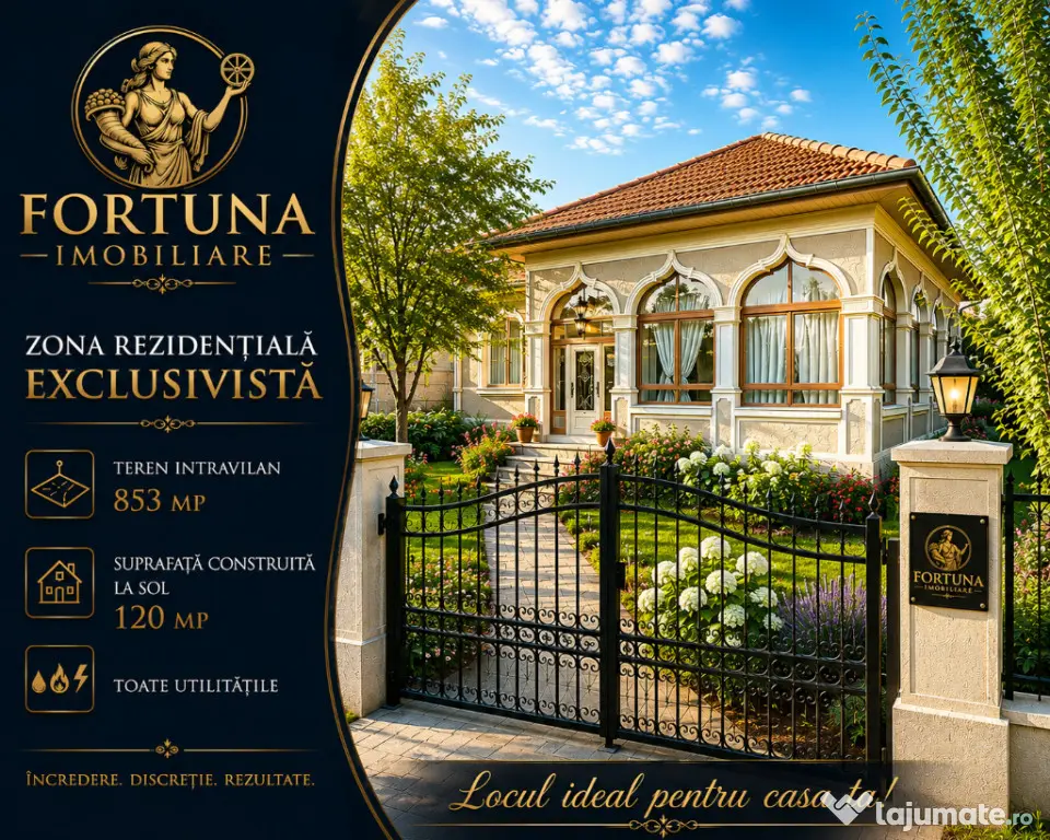Casa cu veranda - proprietate de exceptie,teren generos 853 mp,St.cel
