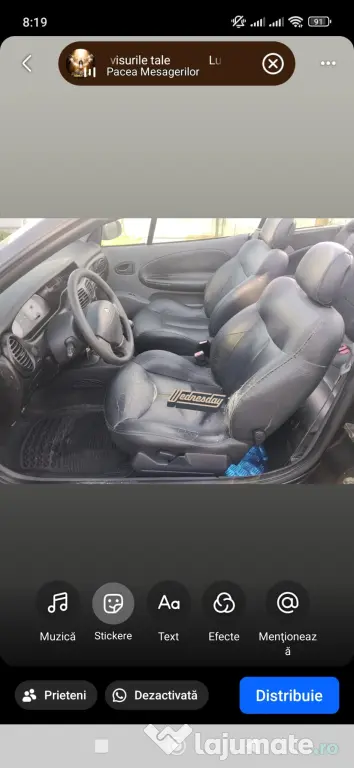 Vând Renault cabrio