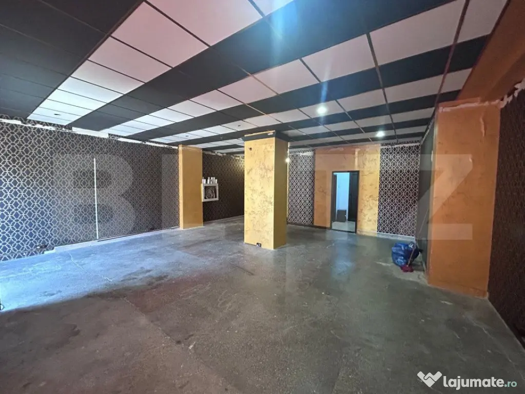 Spatiu comercial cu vad, 100 mp, cartier Craiovita Noua, zon