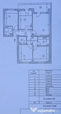 MIOVENI Primarie Apartament 4 camere decomandat 86mp Rate