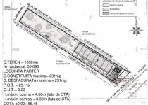 Teren intravil+proiect casa/com.Cornetu/IF la 3min de aut...