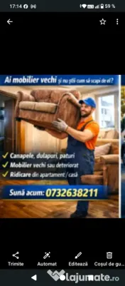 Debarasarii și caram moloz 