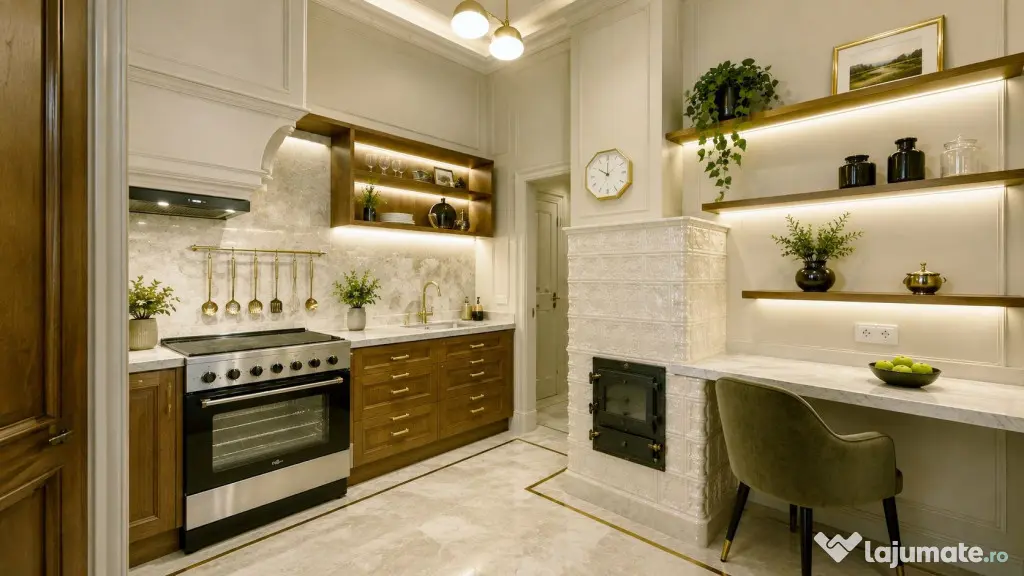 Apartament Central pe 3 niveluri construit de familia Neuman